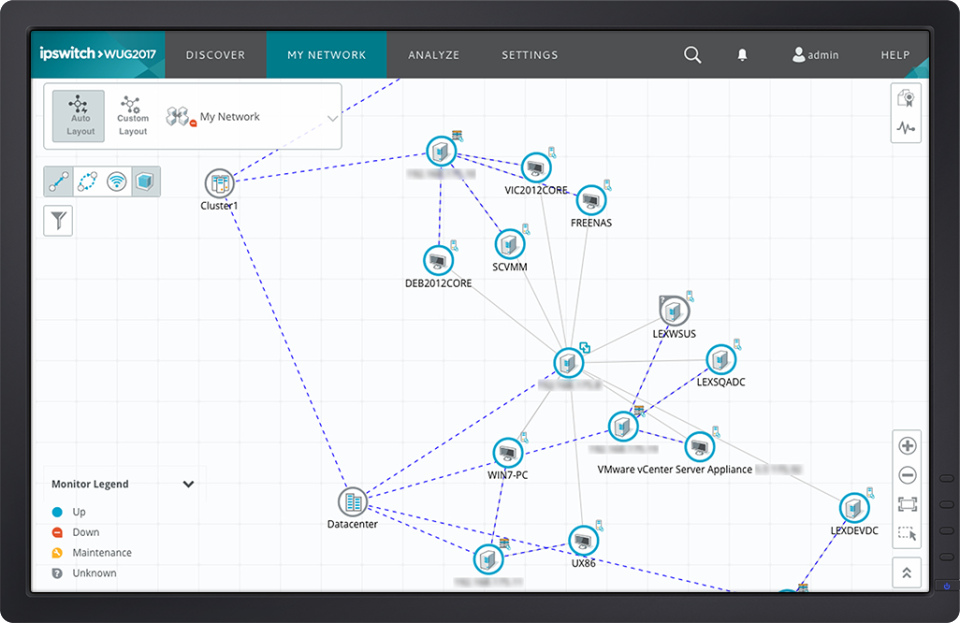 screenshot of WhatsUp Gold